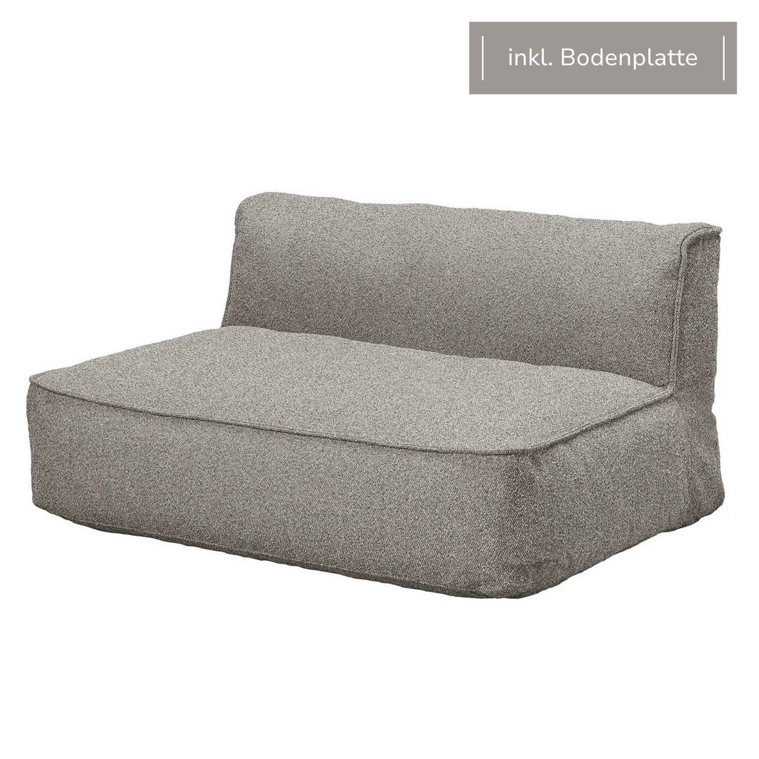 blomus - GROW Earth Bouclé 2-Sitzer Modul M3 + Bodenplatte