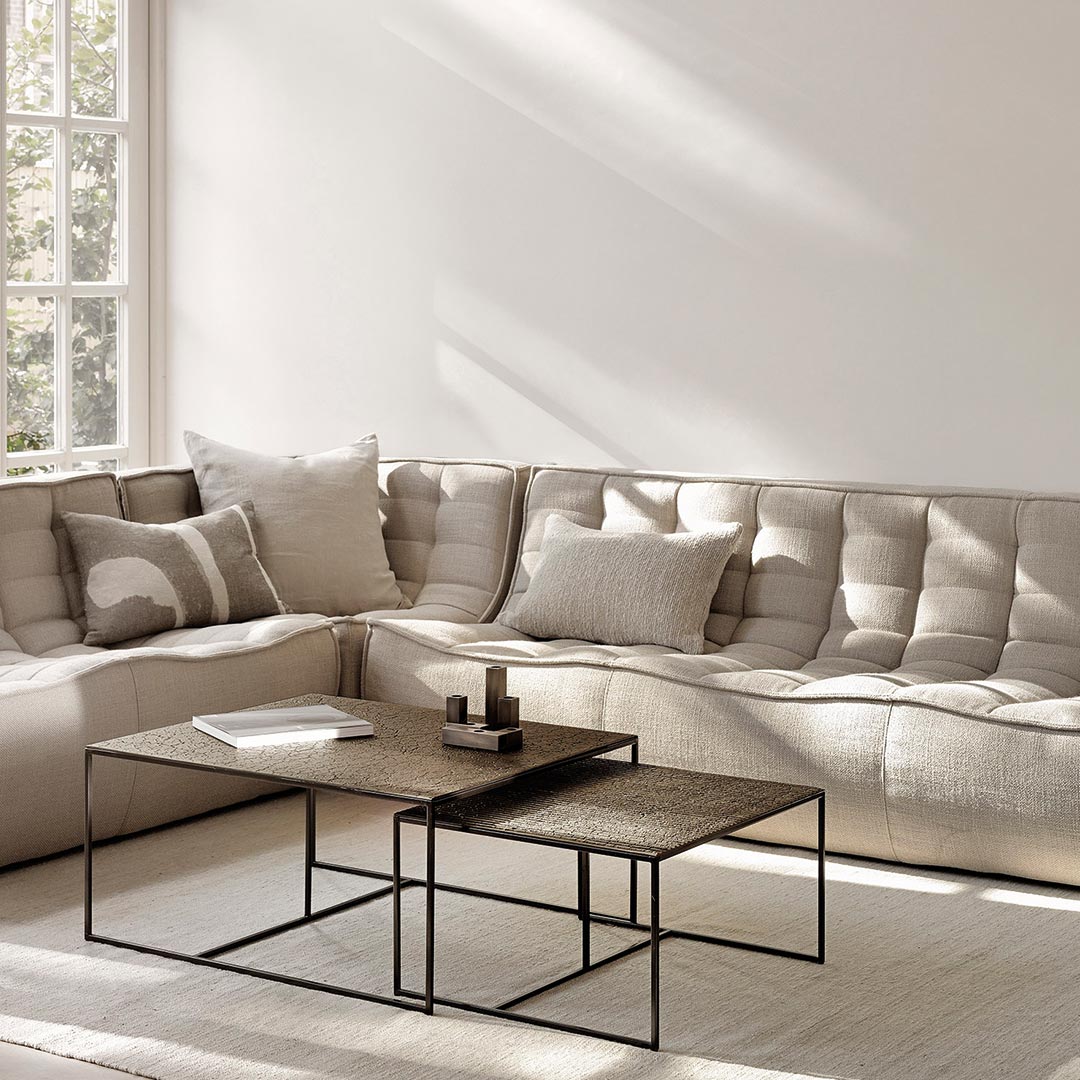 ethnucraft sofa beige ambiente runde ecke 83979