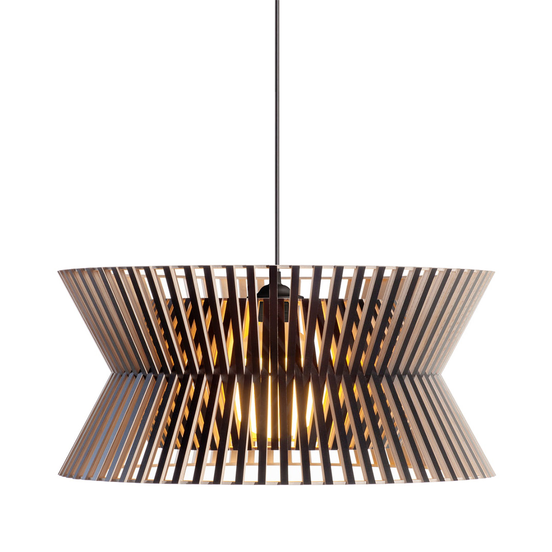 secto design 6000 kontro pendelleuchte schwarz 72117