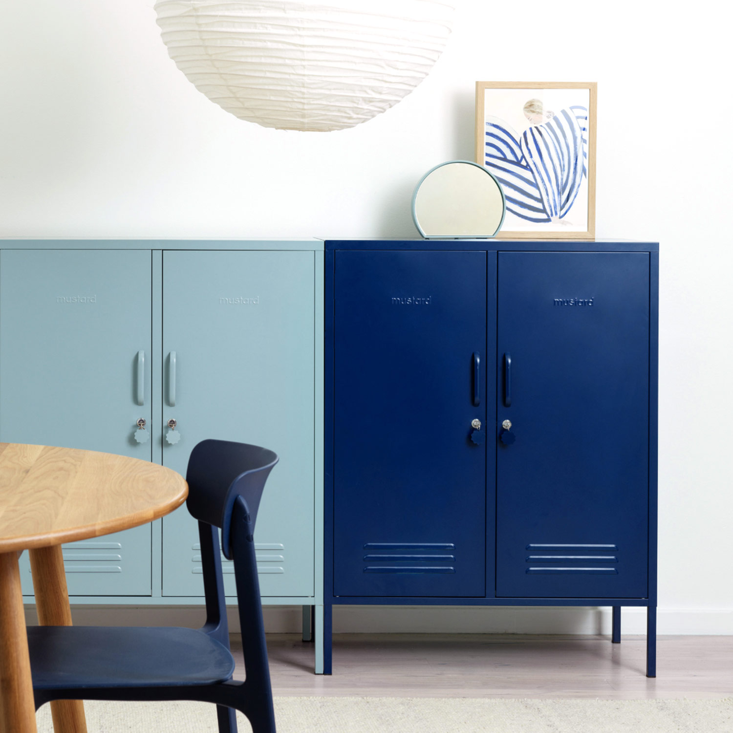 mustard made the midi highboard navy ocean 97019