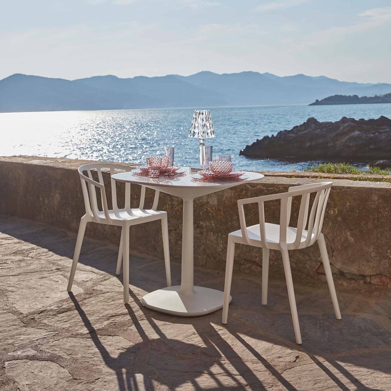 Kartell - Venice Mat Stuhl orange matt
