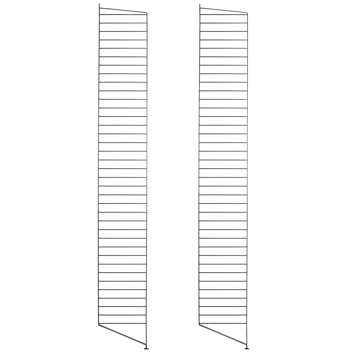 string bodenleiter 200x30 schwarz 2er 94986