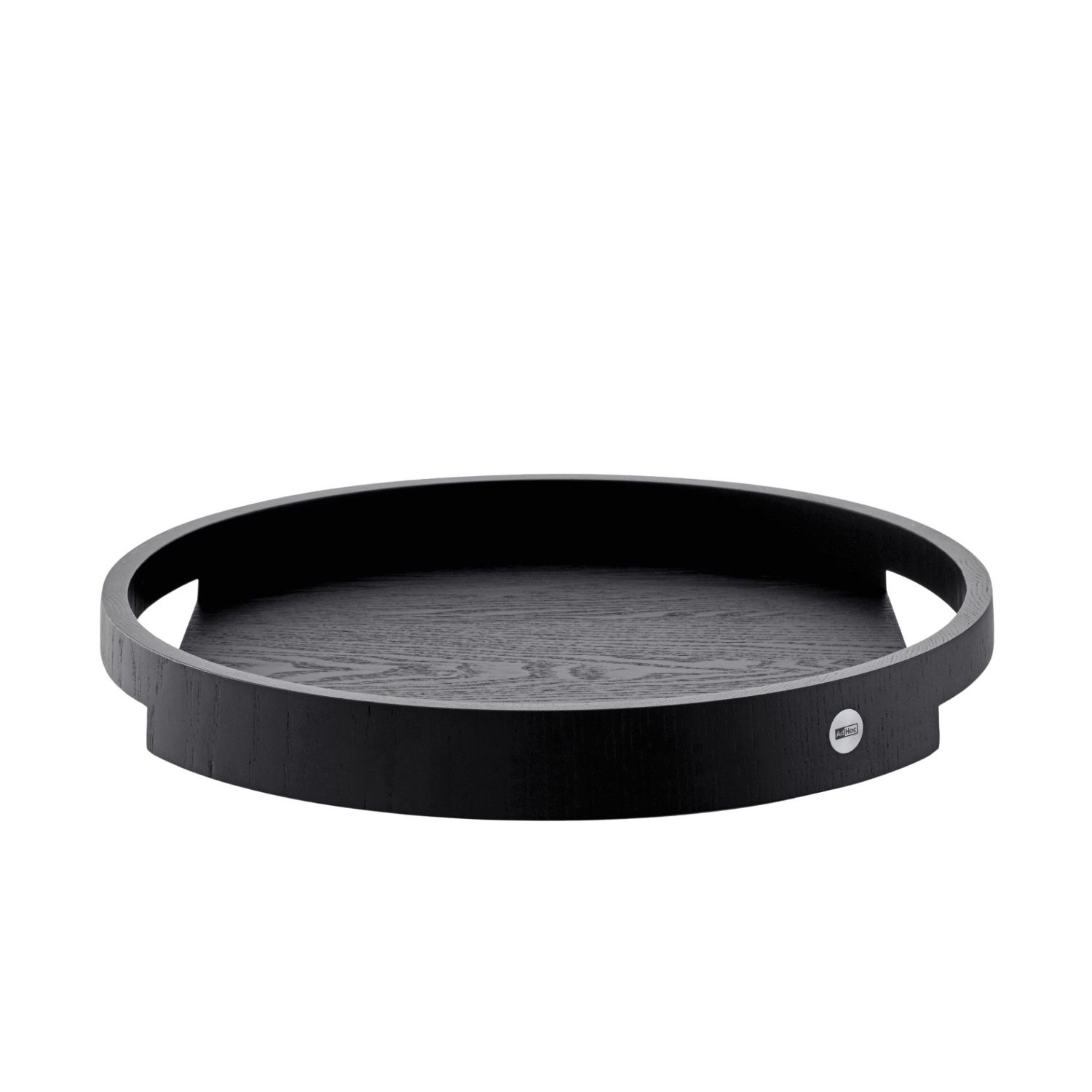 AdHoc - Aura Serviertablett Ø 40 cm esche schwarz