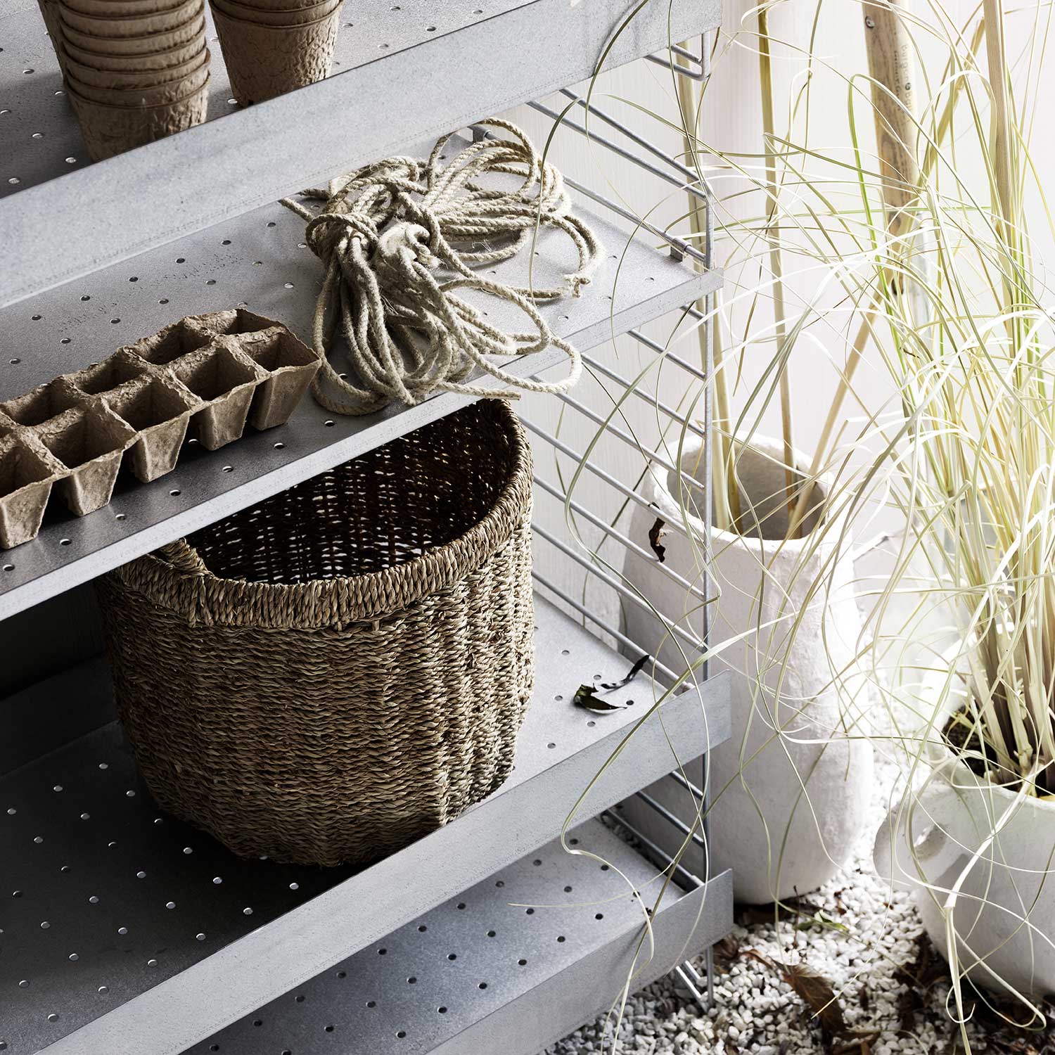 string regal galvanized garten detail 67792