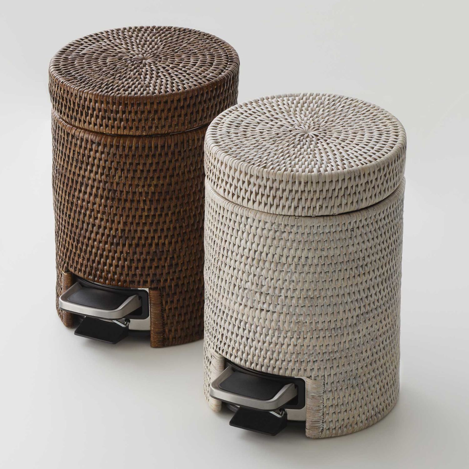 Decor Walther - Basket TE Pedaleimer hell