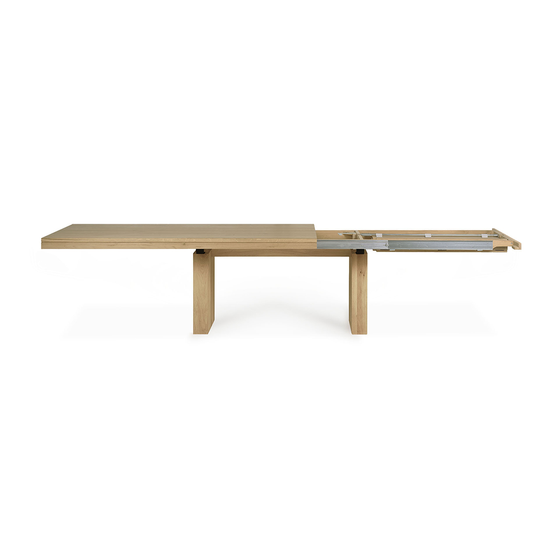 ethnicraft double eihenholz tisch ausziehbar 88809