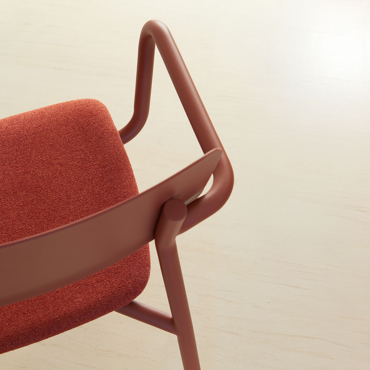 Fermob - Studie Sessel mit Stoffbezu schwarzkirsche burgundy