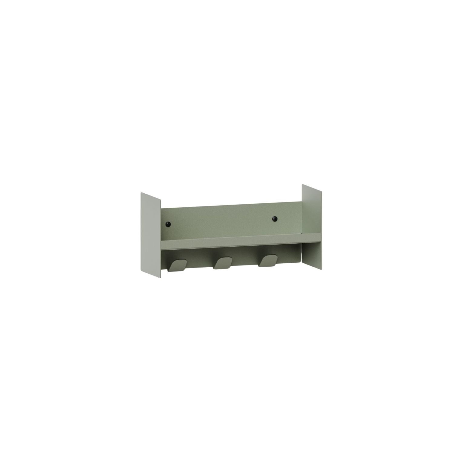 Tiptoe - PLI Slim Wandgarderobenregal 30x10cm eukalyptusgrau