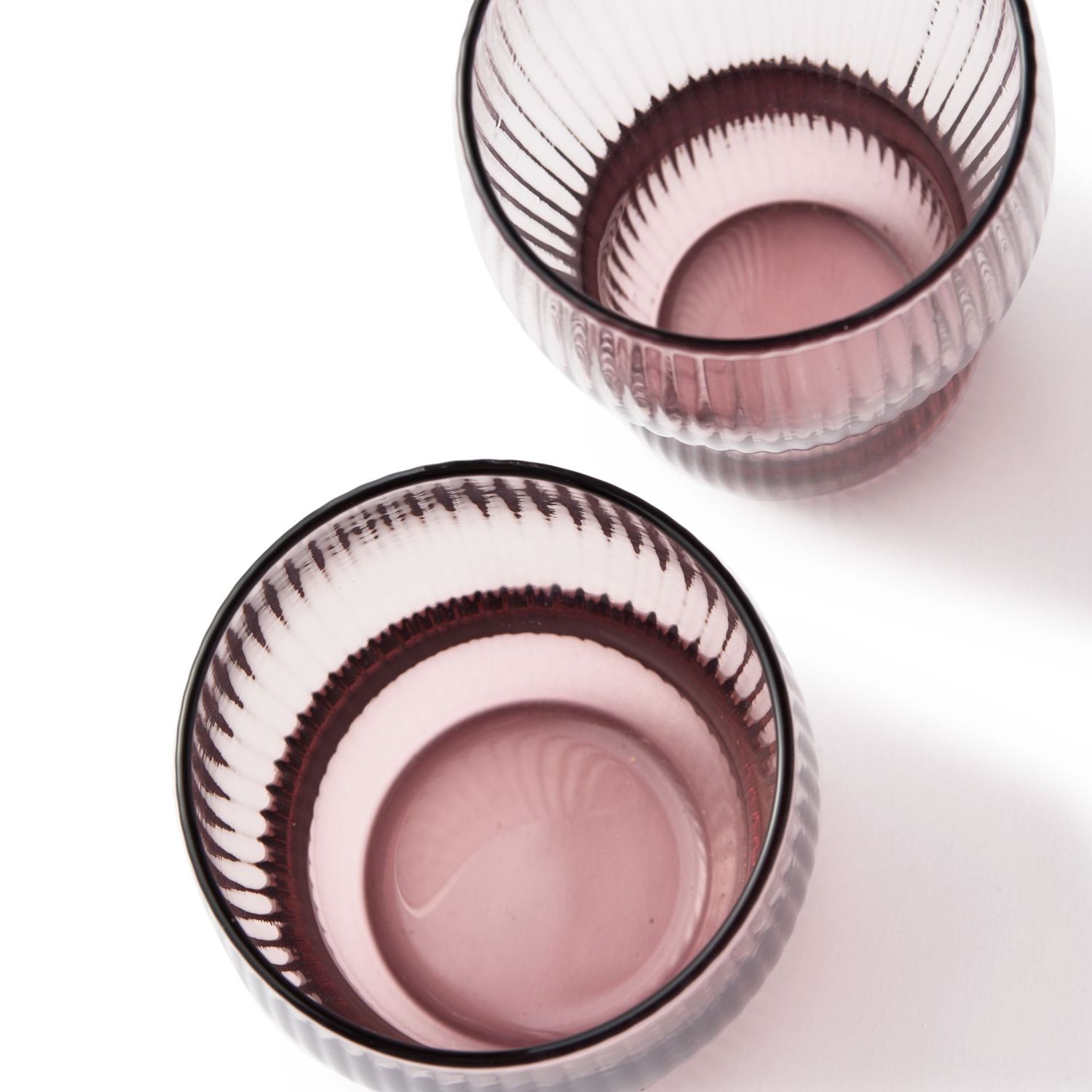 Pols Potten - Pum Longdrink-Gläser 2er-Set dunkellila