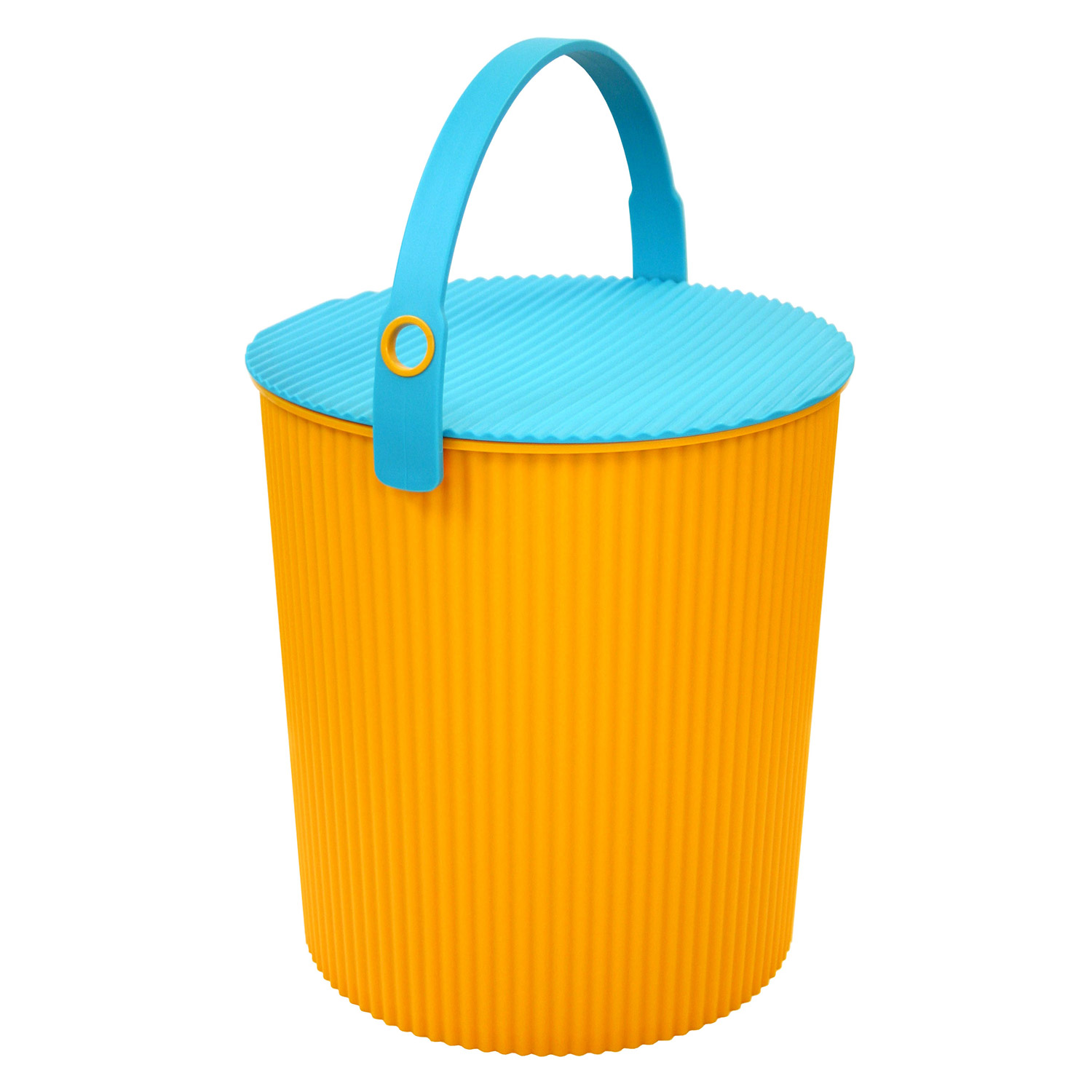 Hachiman- Omnioutil Eimer mit Deckel 20 l senf