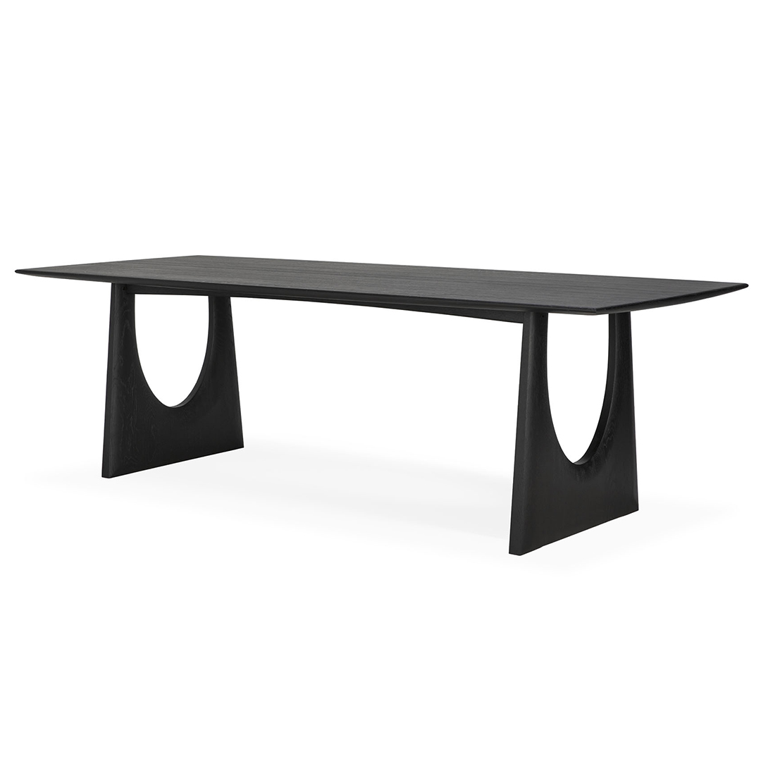 250 55014 schwarz ethnicraft geometric esstisch eiche freisteller schraeg 88655
