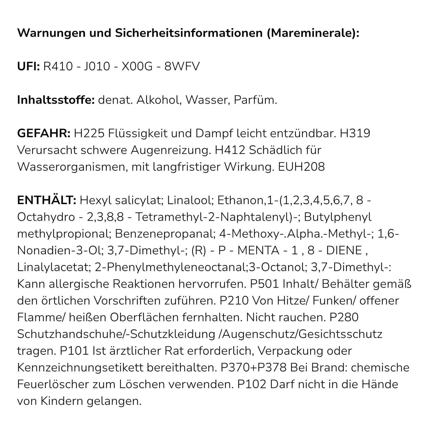 Culti Milano - Refill für Raumduft Mareminerale 1000 ml