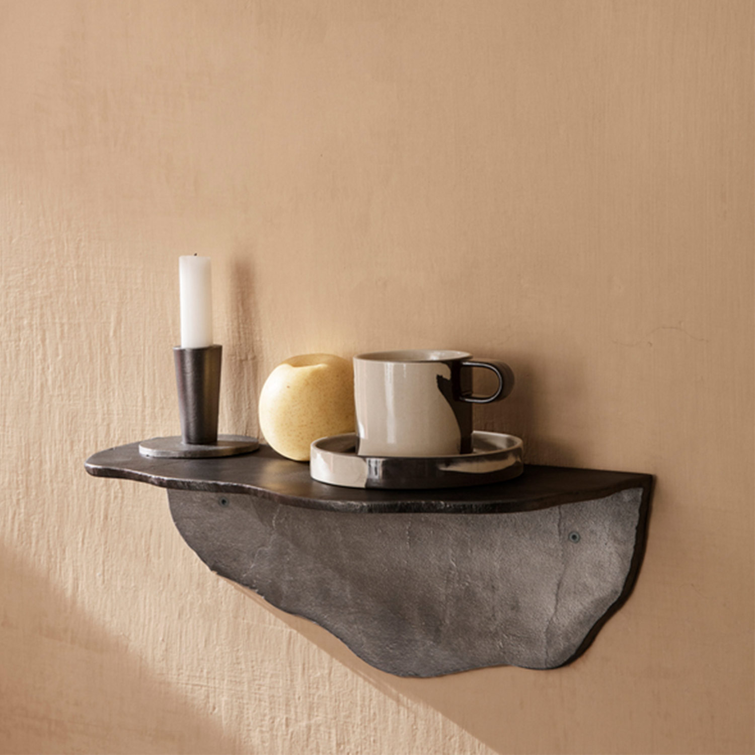 ferm living fracture shelf schwarz 69413