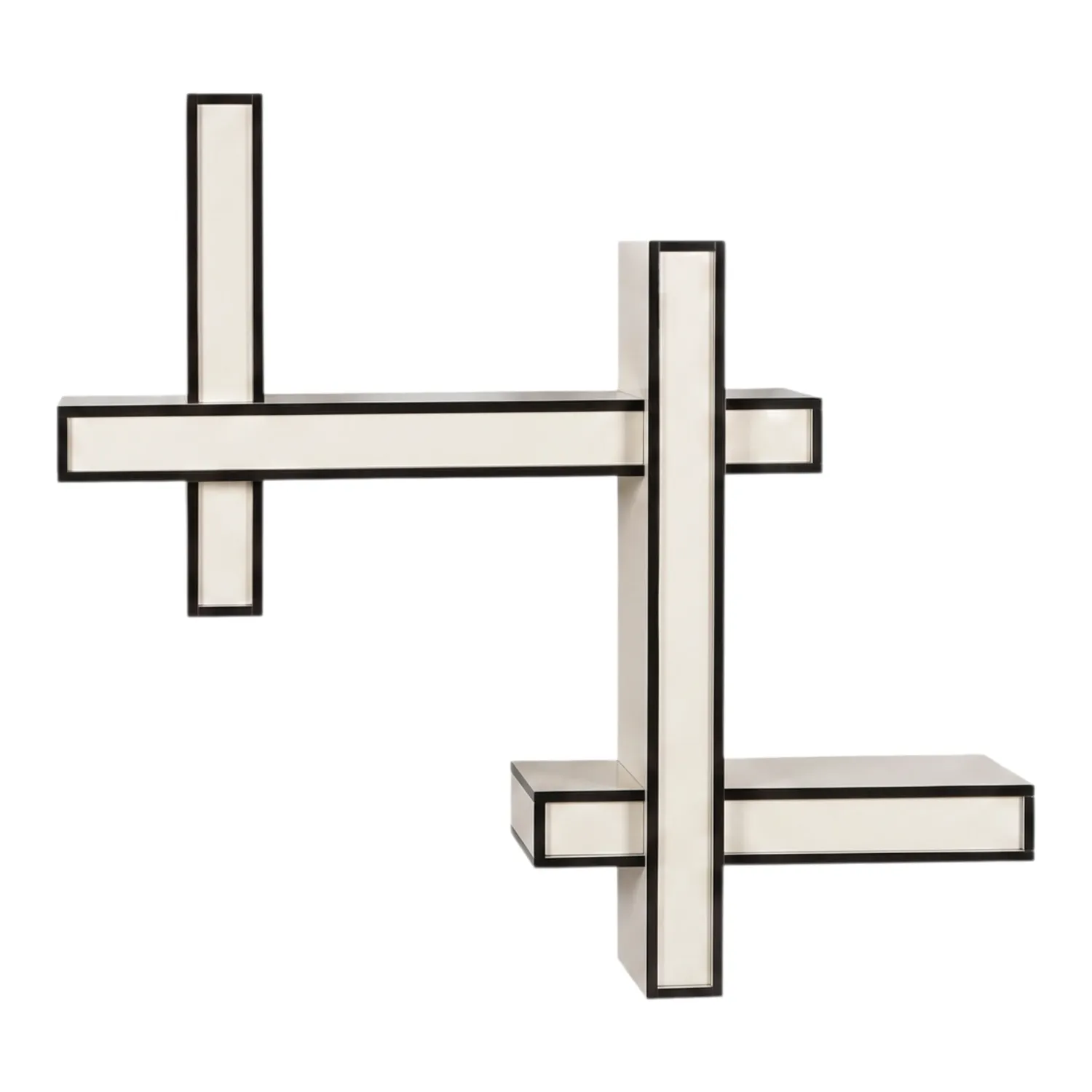Kartell - Lepid Doppel Regal elfenbein