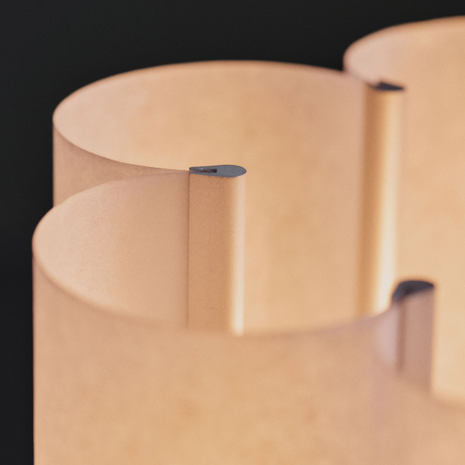 Ferm Living - Boe Tischleuchte silver/natural