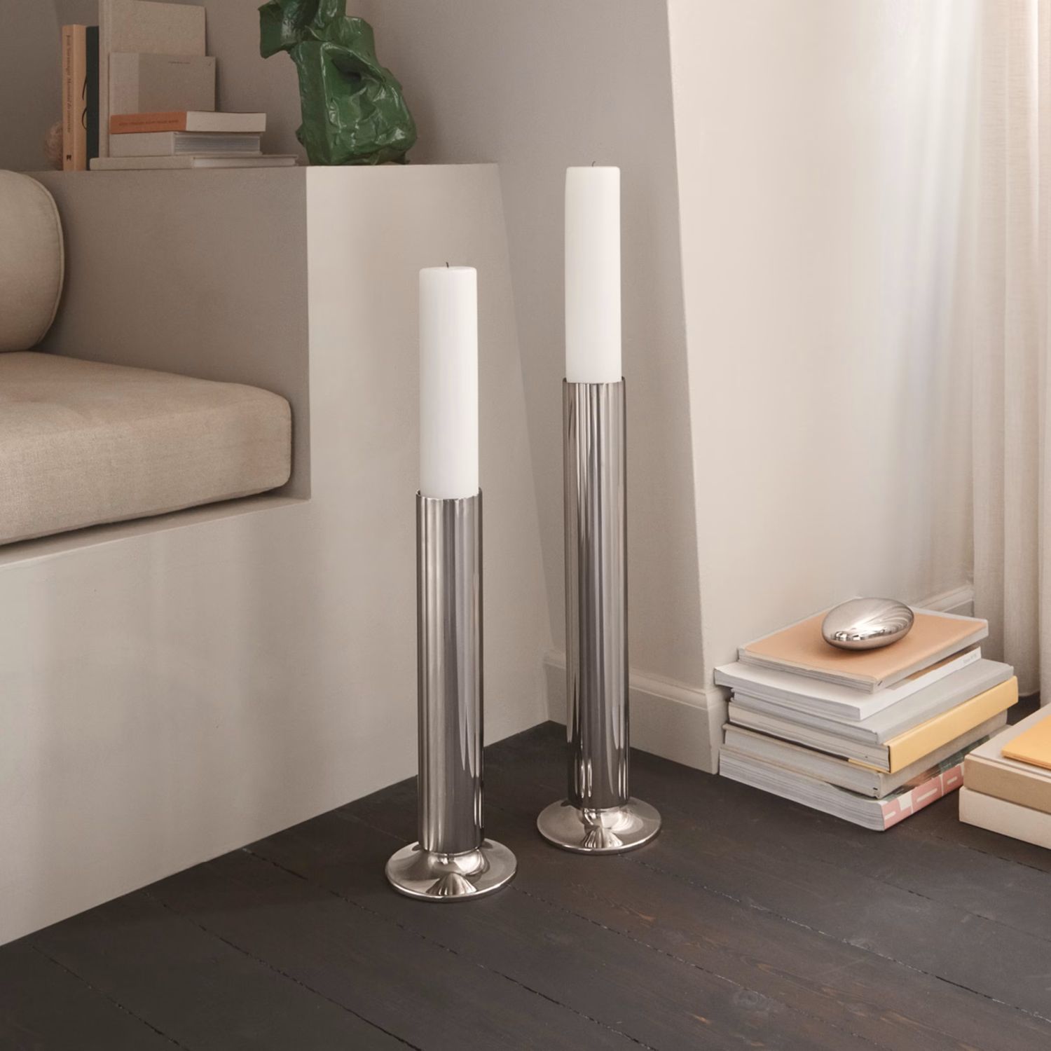 Georg Jensen - Bernadotte Bodenkerzenhalter 40 cm