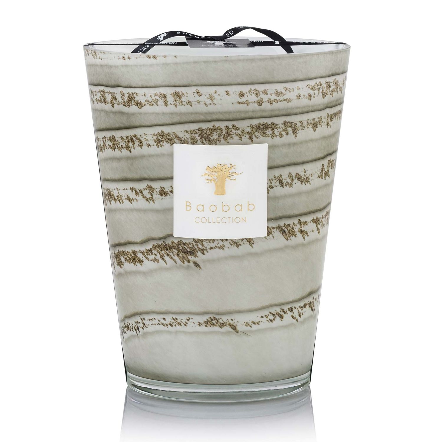 Baobab Collection - Sand Atacama Kerze Max 24 cm