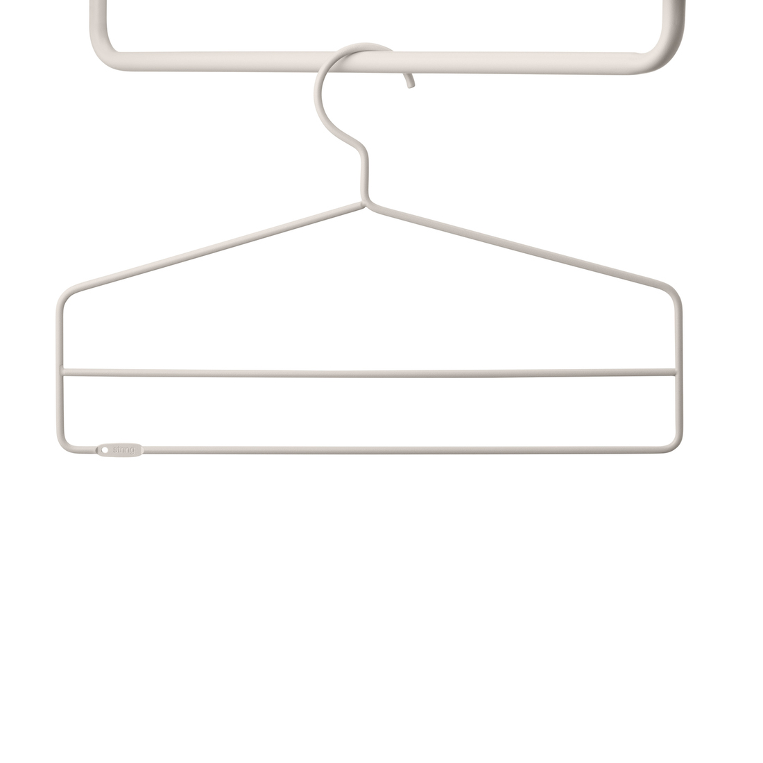 string coathanger beige 57101