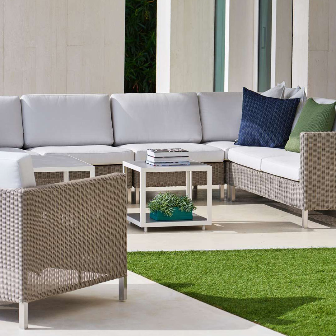 cane line level couchtisch weiss 78871