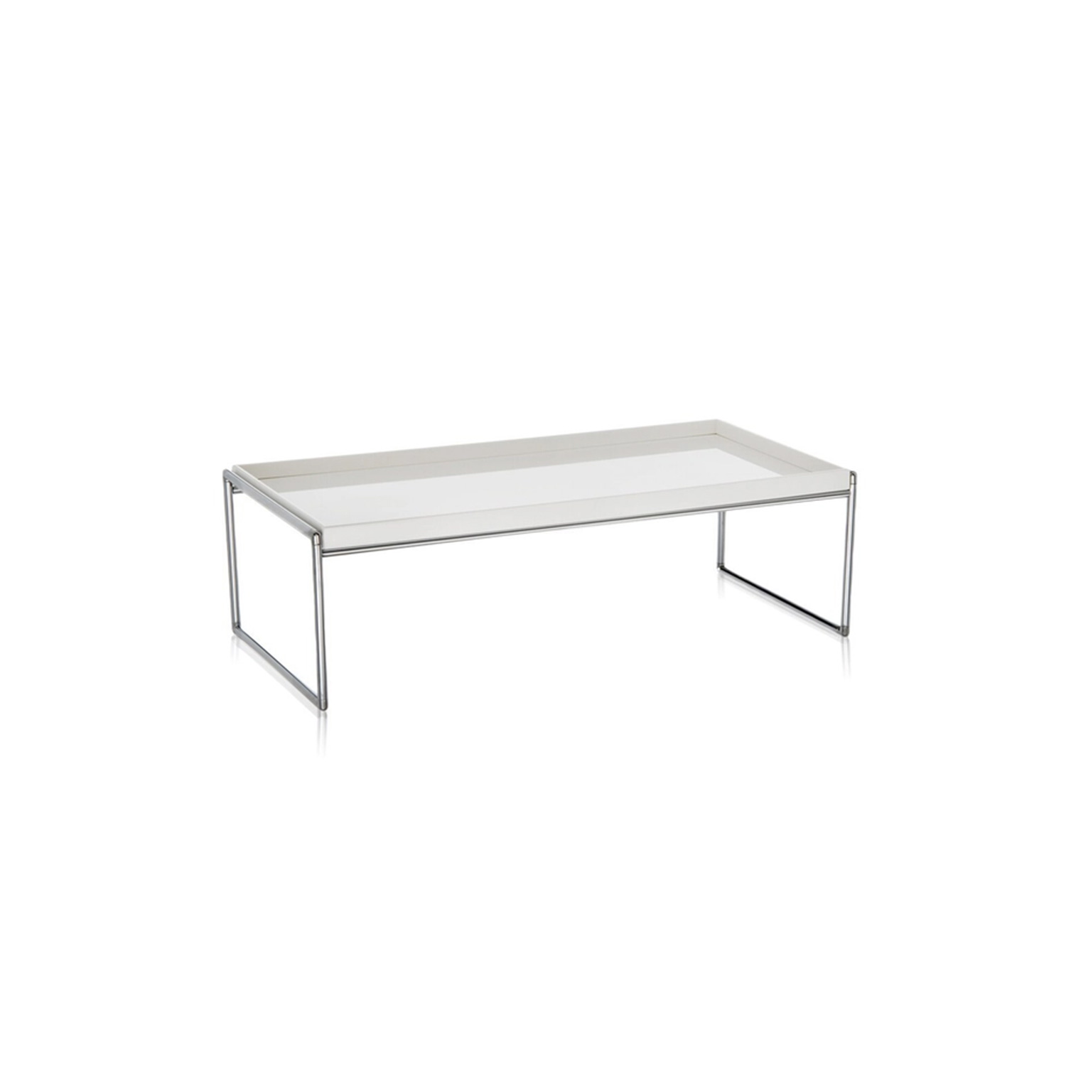 Kartell - Trays Tisch 40x80 cm weiß