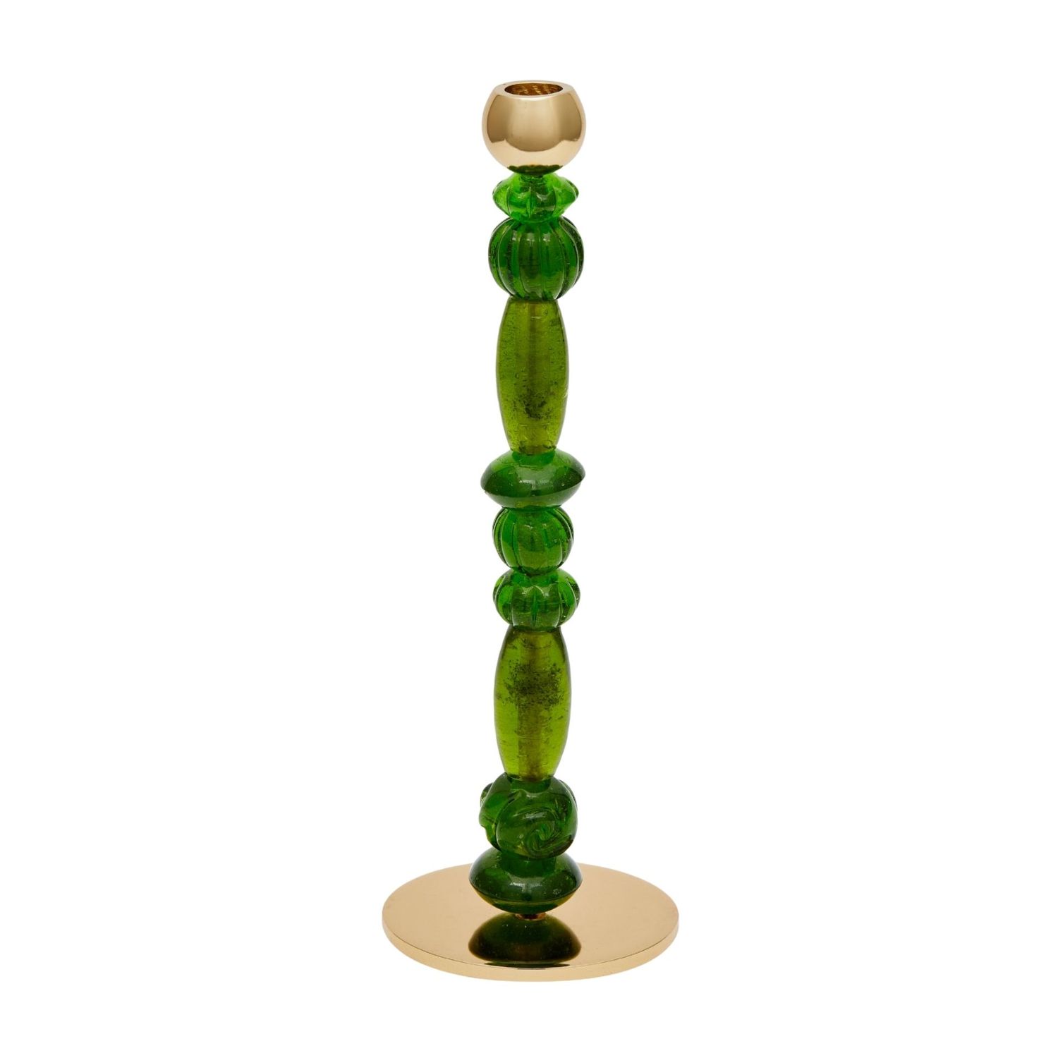 Pols Potten - Beads Kerzenhalter S grün