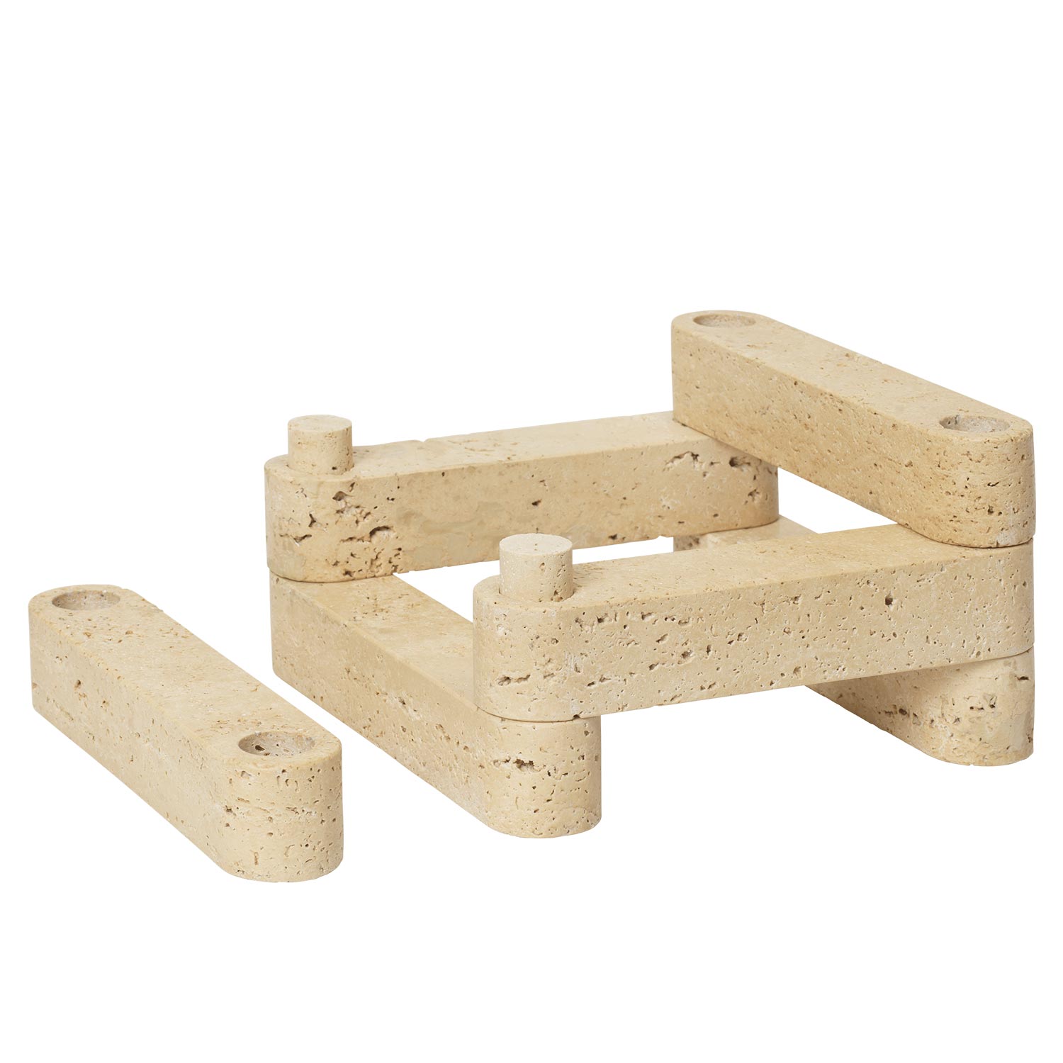 Ferm Living - Newel Modulares Kerzenhalter-4er-Set