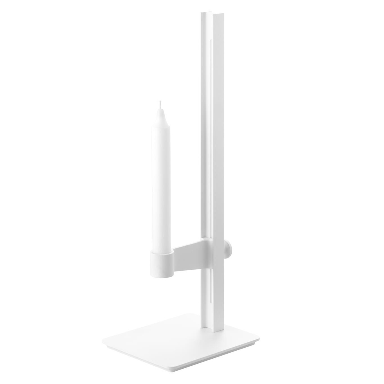 string museum kerzenhalter weiss mit kerze 78694