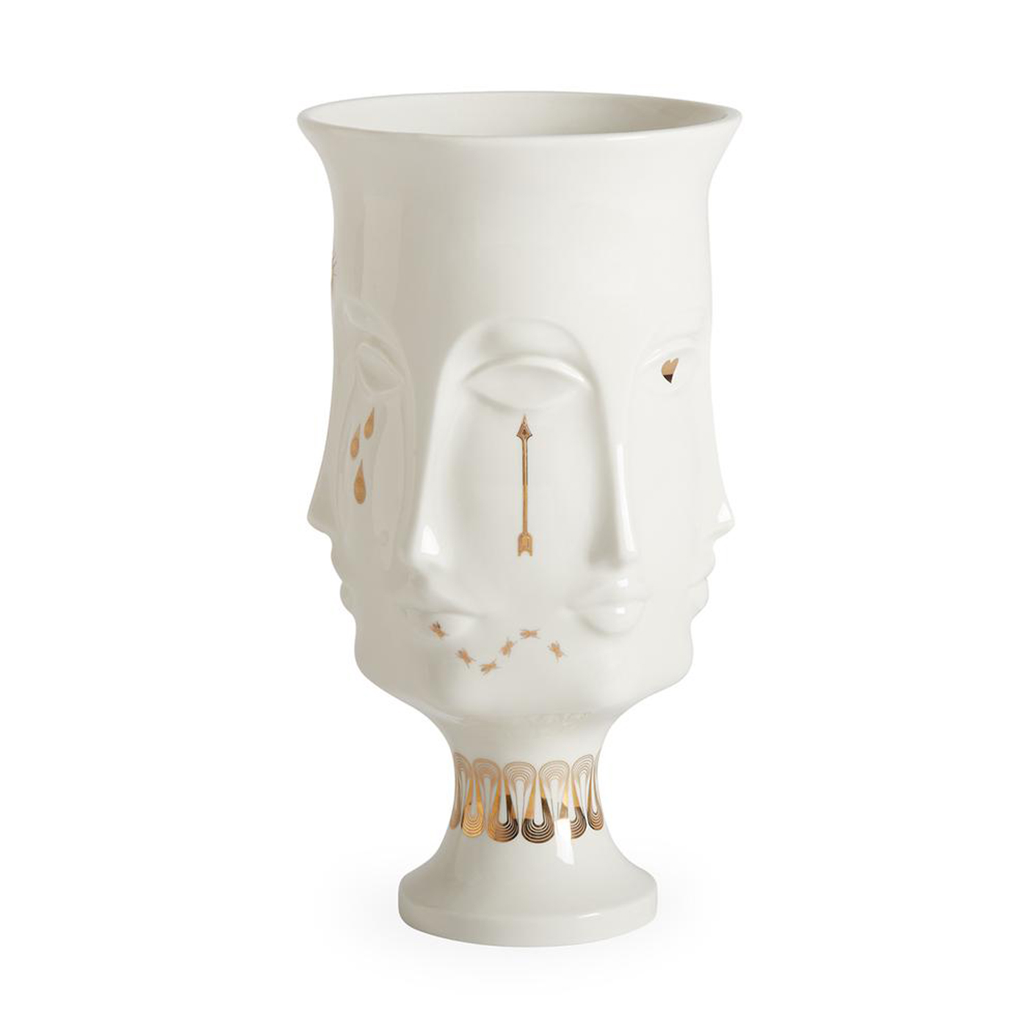 jonathan adler gilded muse dora maar vase gesichter 62762