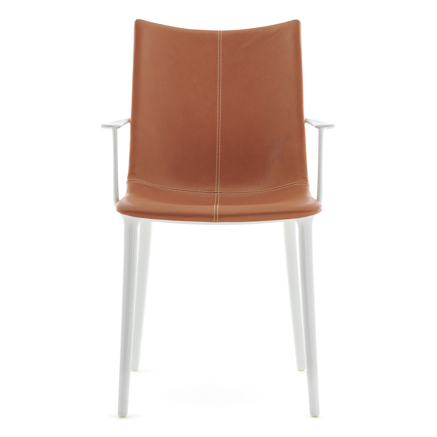 Kartell - H.H.H. Stuhl Leder schwarz