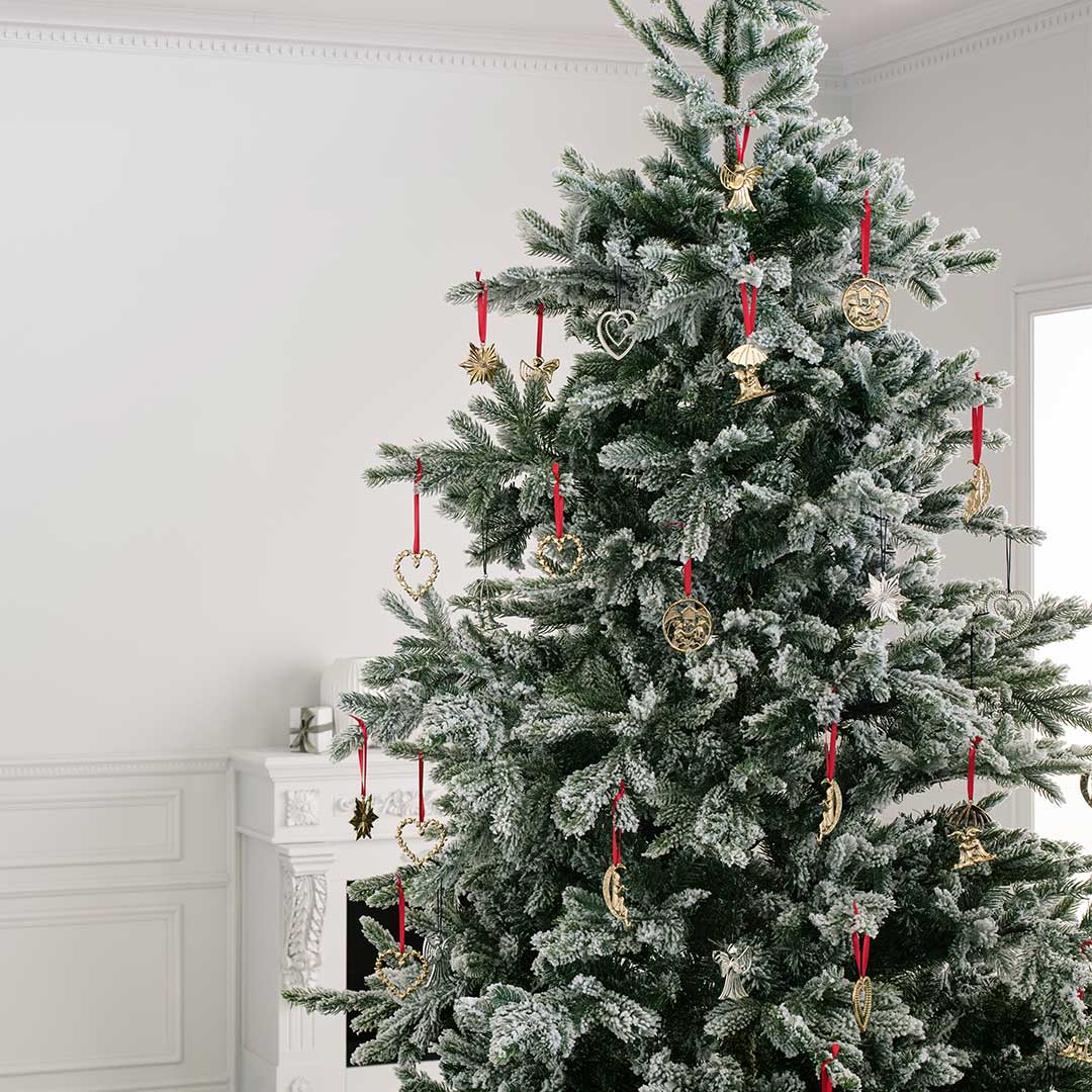 rosendahl kugelherz weihnachtsschmuck 74872