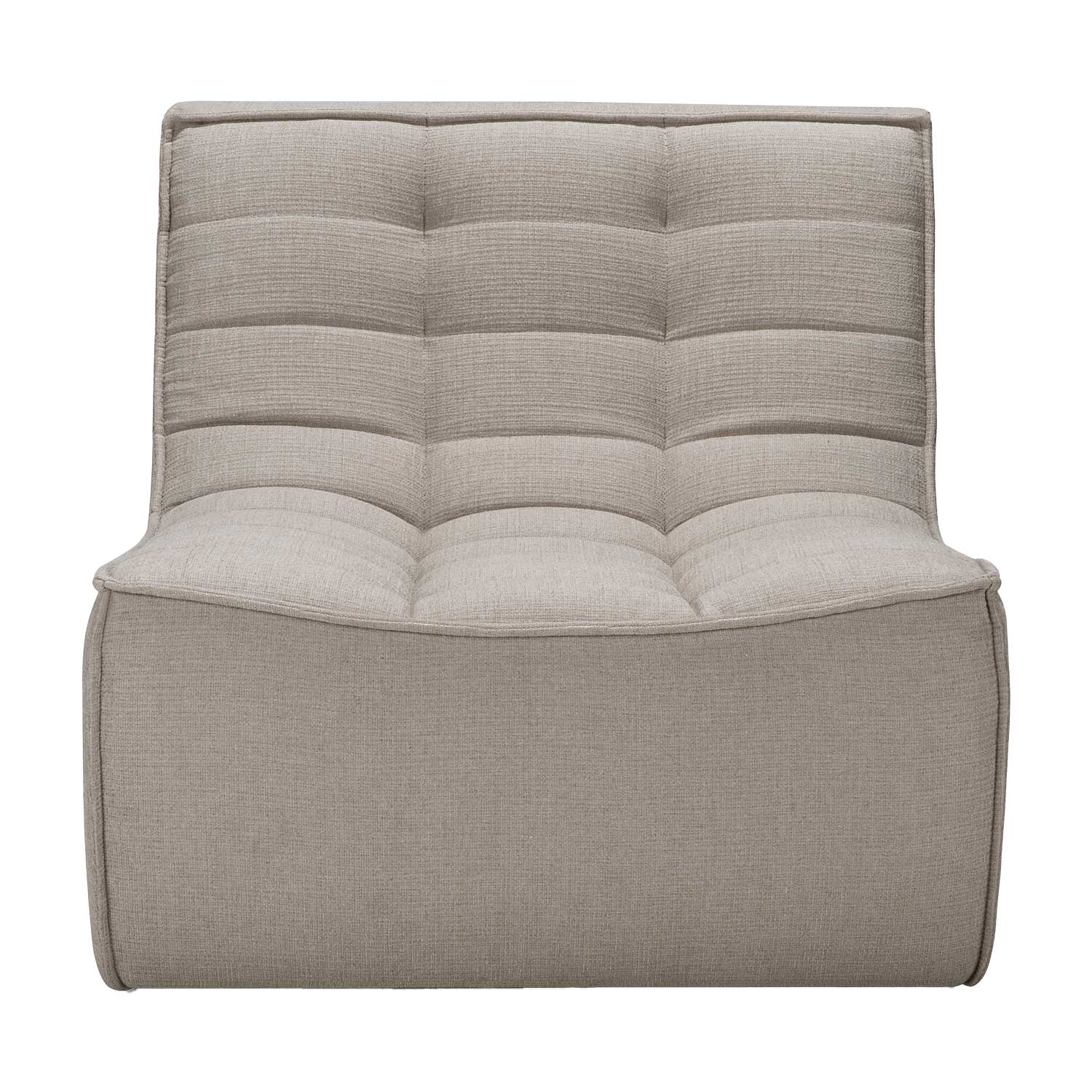 ethnicraft N701 sofa eco ecru 1 sitzer 20266 103885