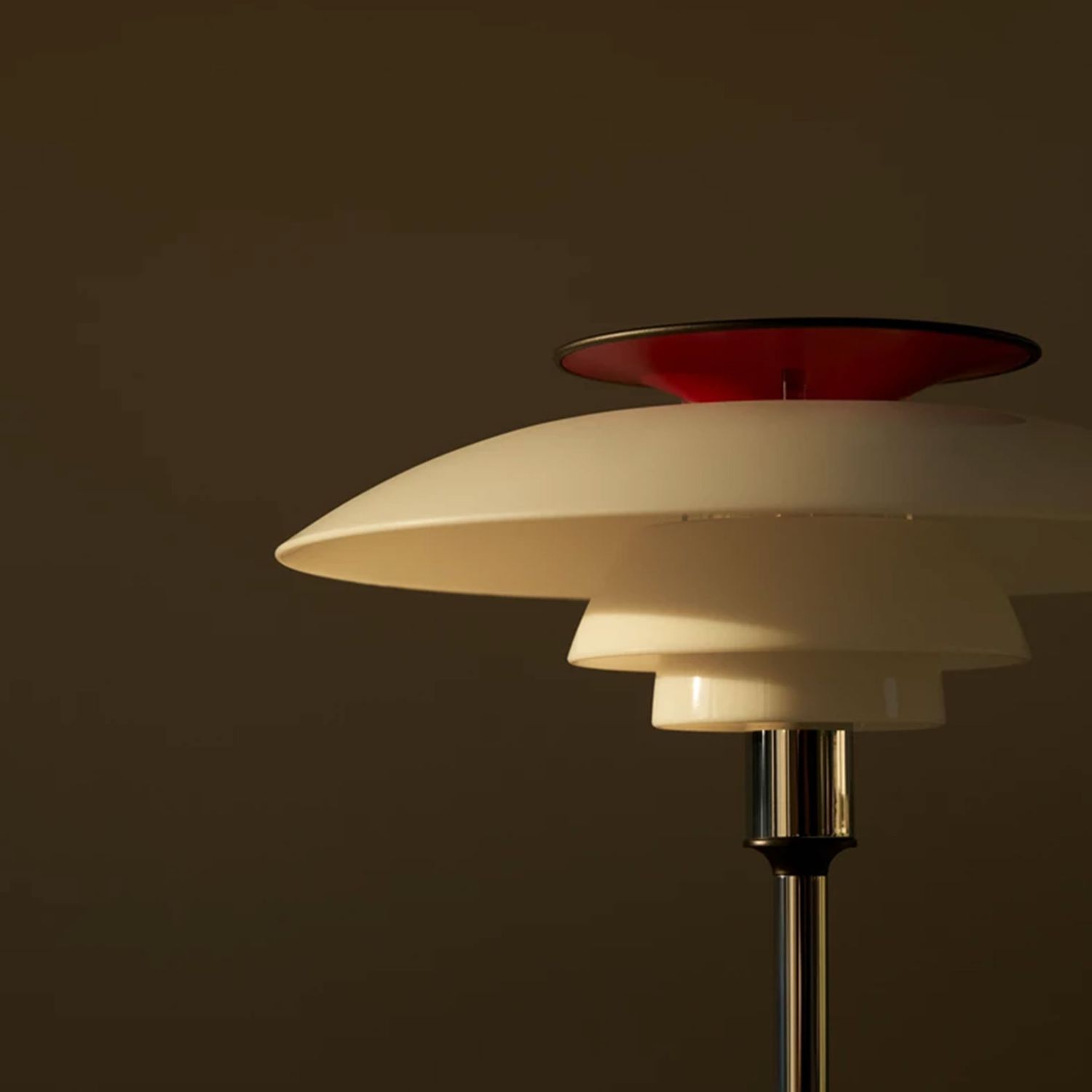 Louis Poulsen - PH 80 portable Leuchte opal weiß/verchromt