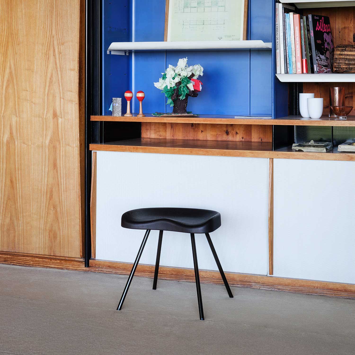 Vitra - Tabouret N° 307 Hocker eiche dunkel
