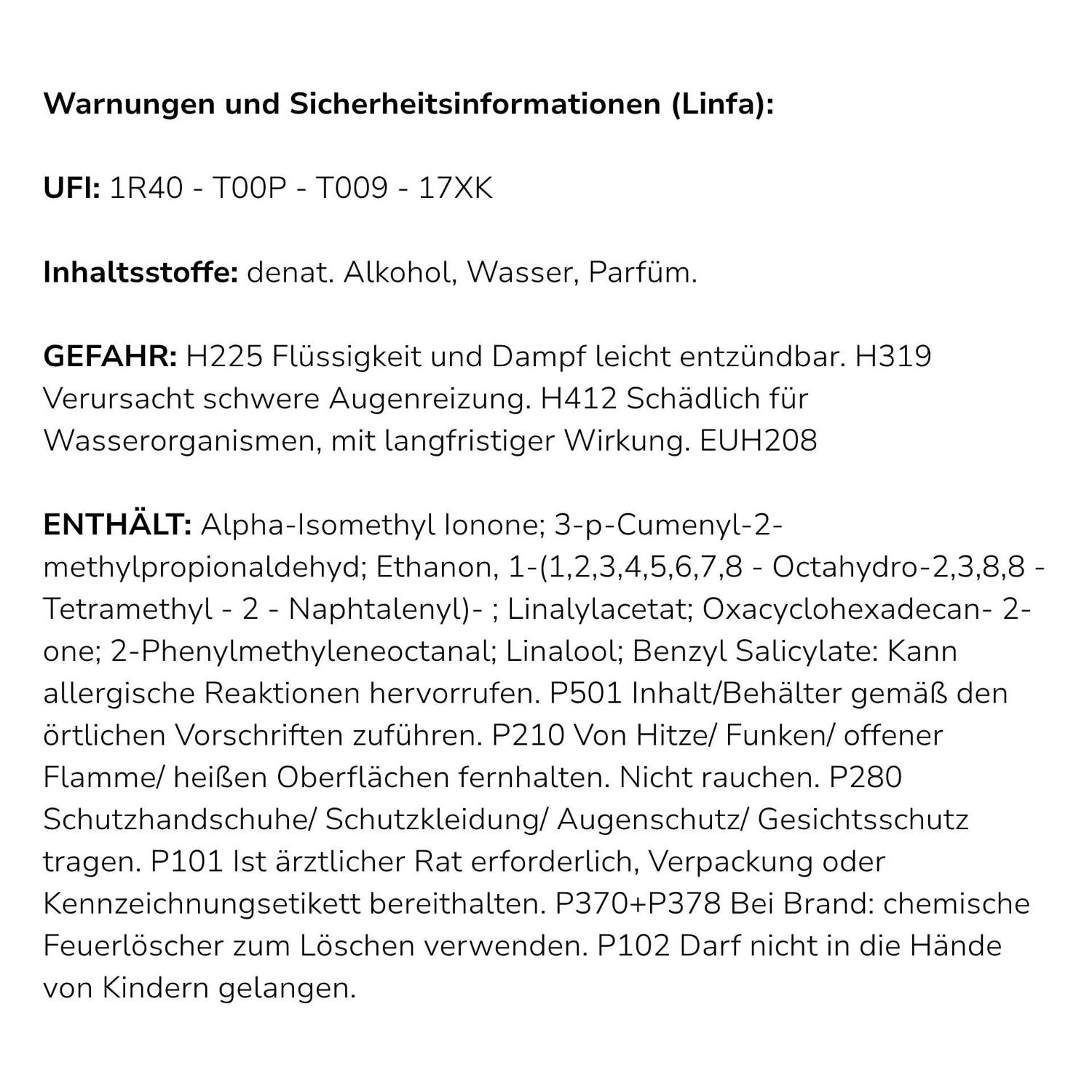 Culti Milano - Refill für Raumduft Linfa 1000 ml