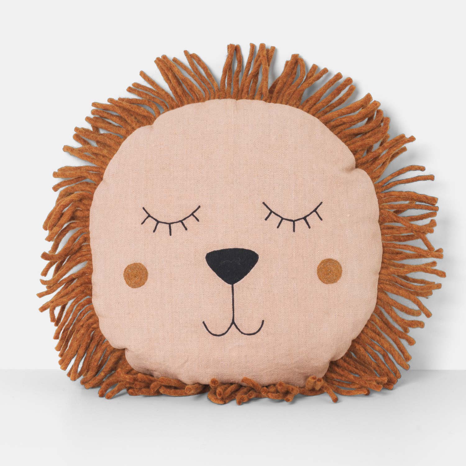 ferm living Safari Kissen Lion rose
