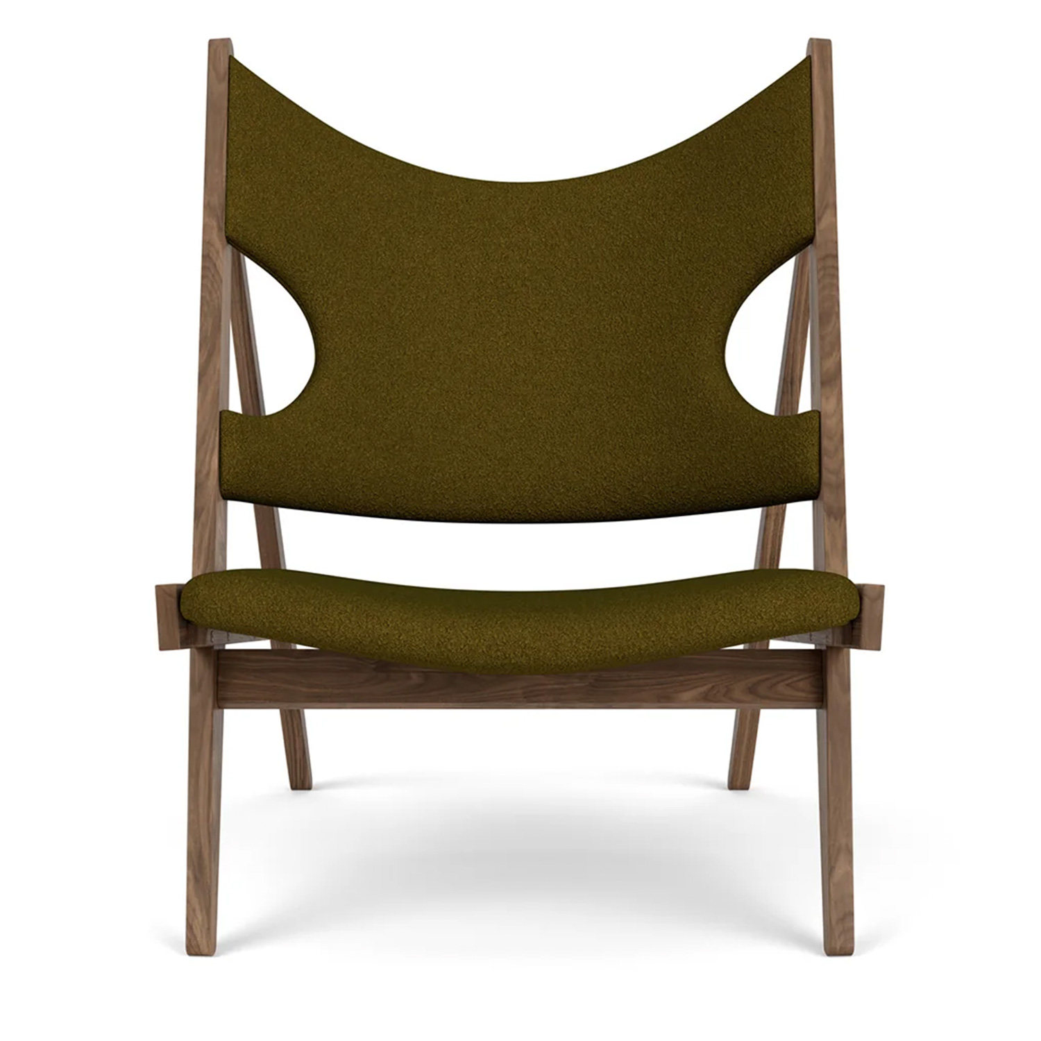 Audo - Knitting Lounge Chair walnut/baru