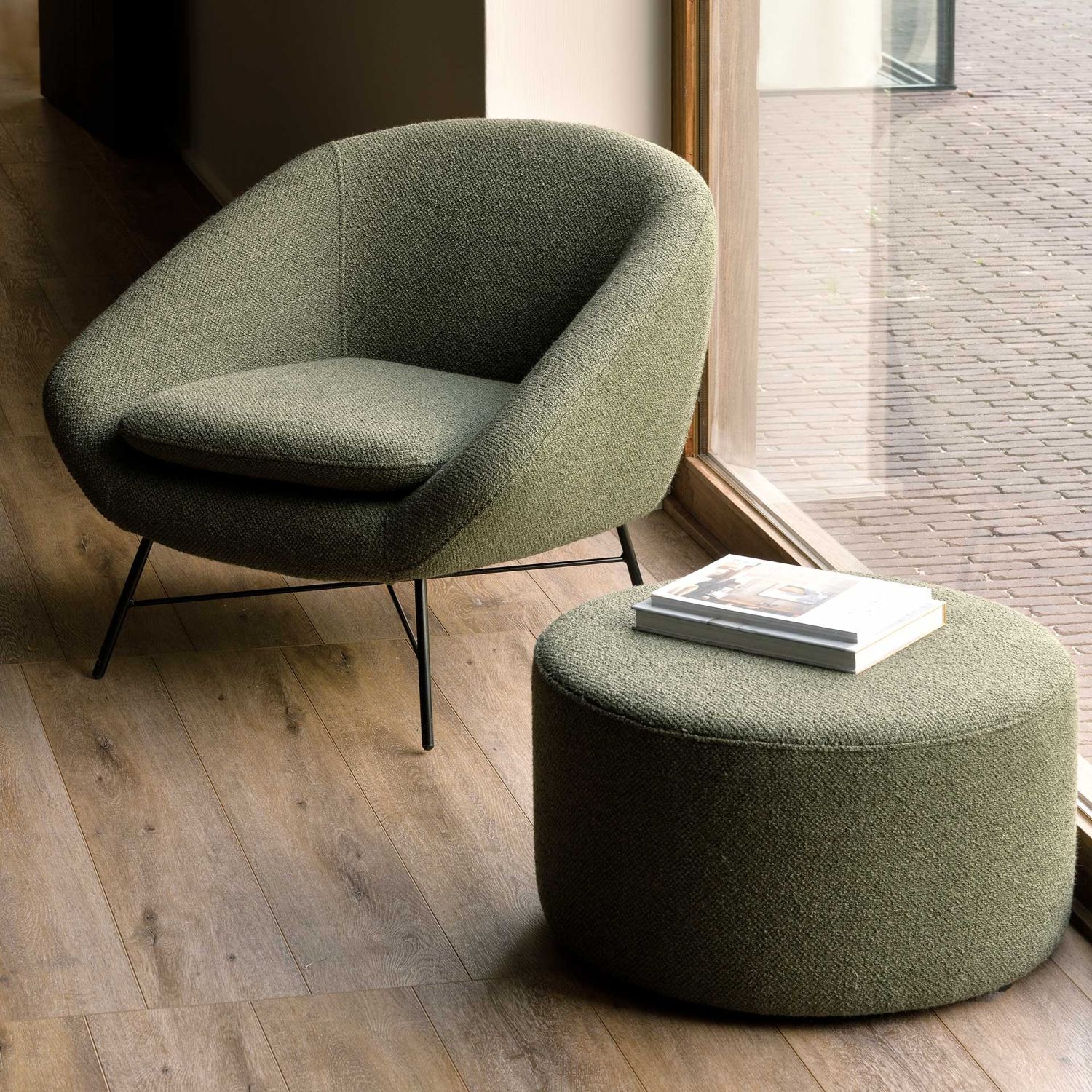 Ethnicraft – Barrow Sessel Off White