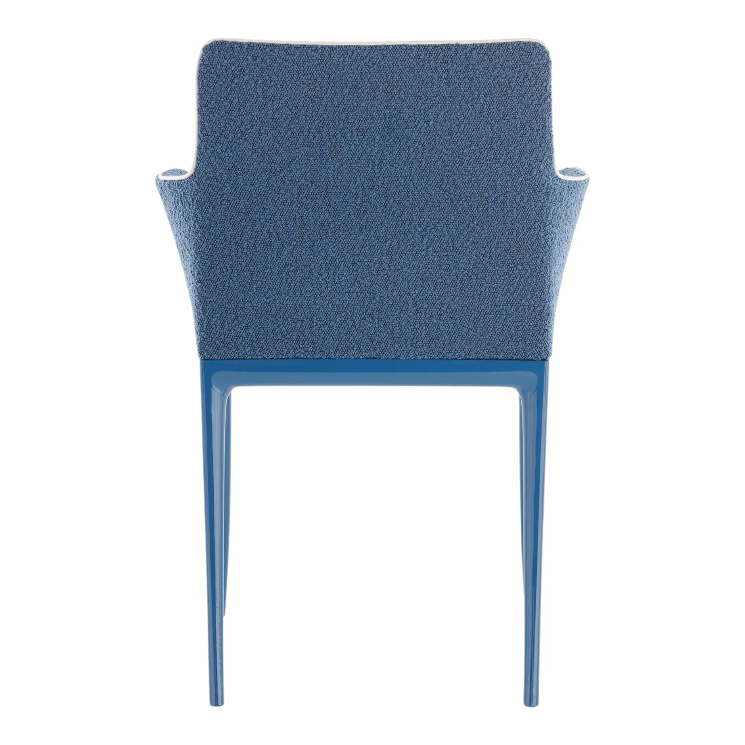 Kartell - Lillybet Kleiner Sessel Bouclè hellblau/weiß/blau