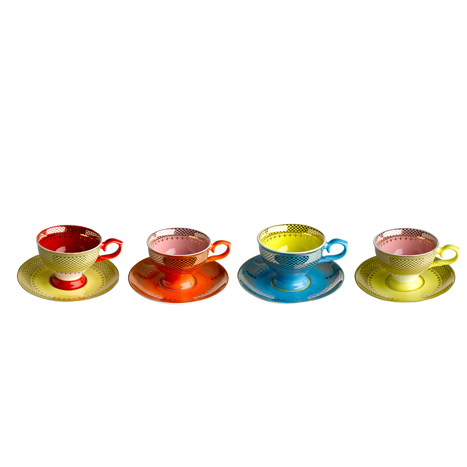 pols potten grandma espresso tassen vier 97748