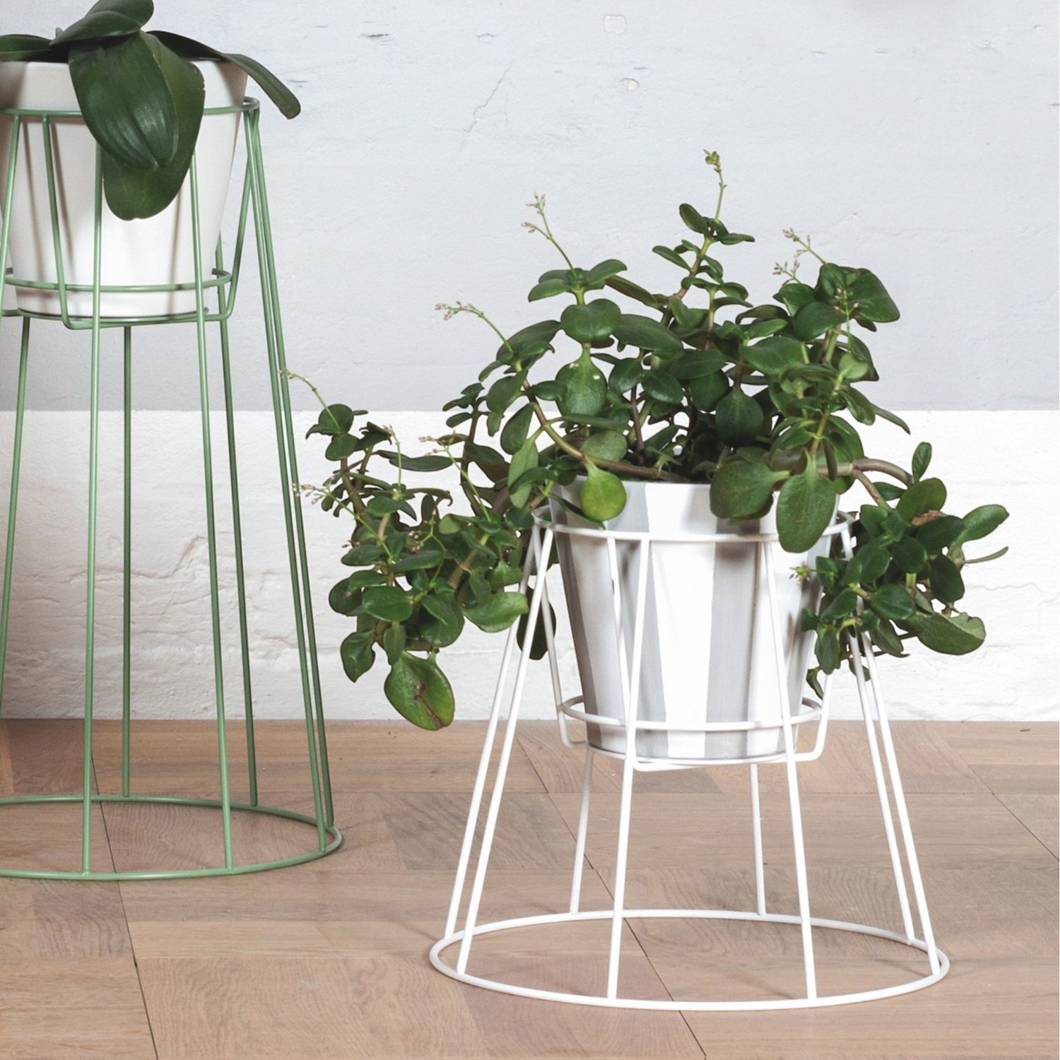OK Design - Cibele Plant Stand Blumenständer small weiß