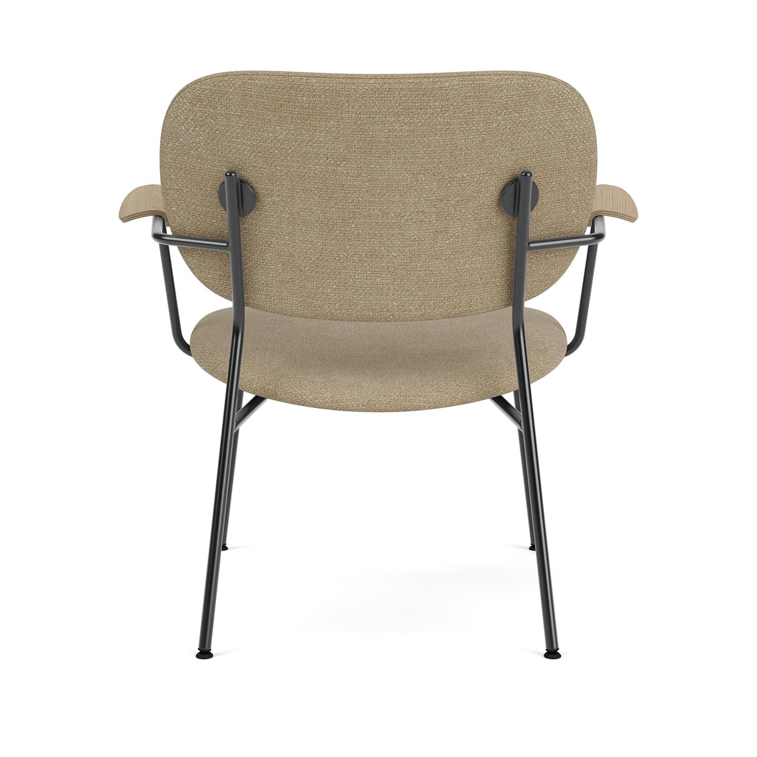 Audo - Co Lounge Chair schwarz/Dark Oak schwarz