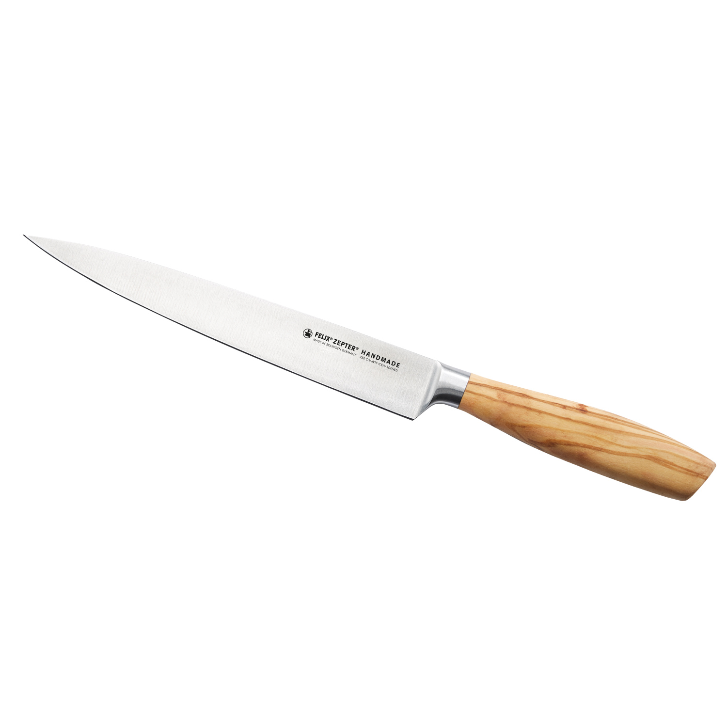 Felix Solingen - Size S Olive Fleisch-& Tranchiermesser 21 c