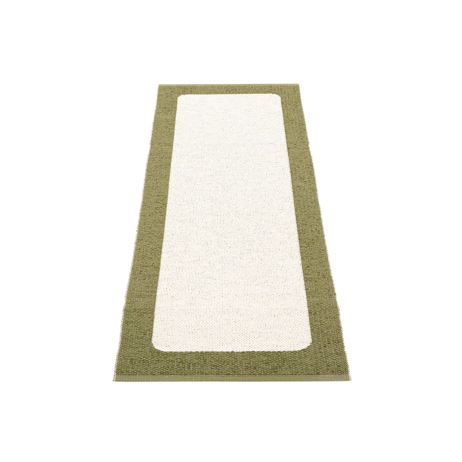 pappelina ilda teppich pine vanilla 70 180 cm 78975