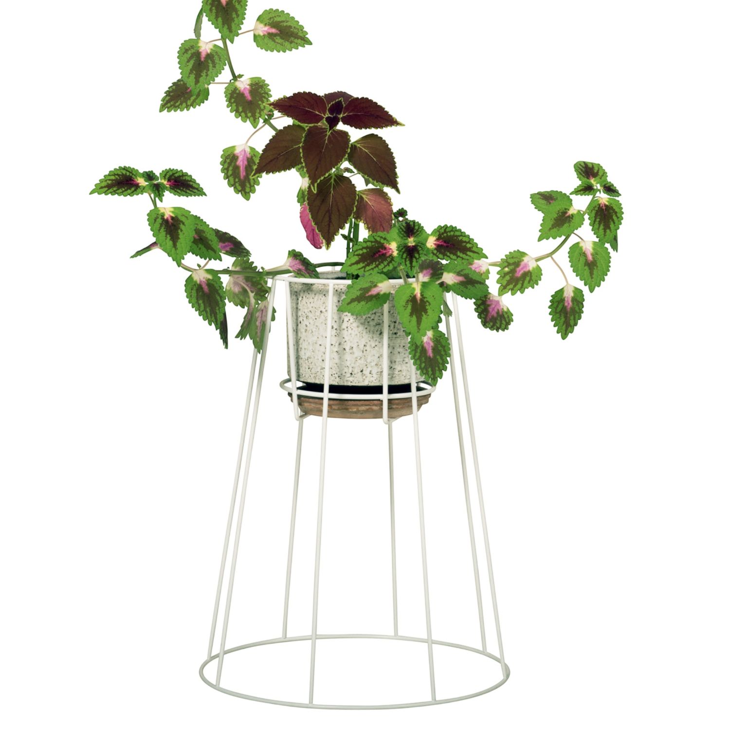 OK Design - Cibele Plant Stand Blumenständer medium weiß