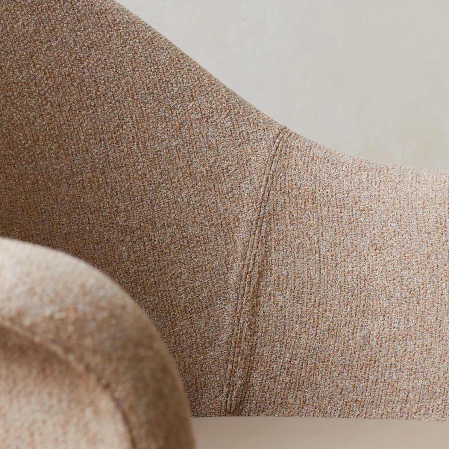 Audo - Harbour Loungesessel Dark Stained Oak/Bouclé 2