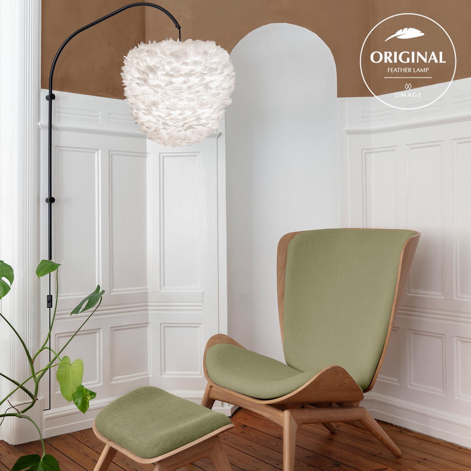 umage eos evia leuchte original feather 72612