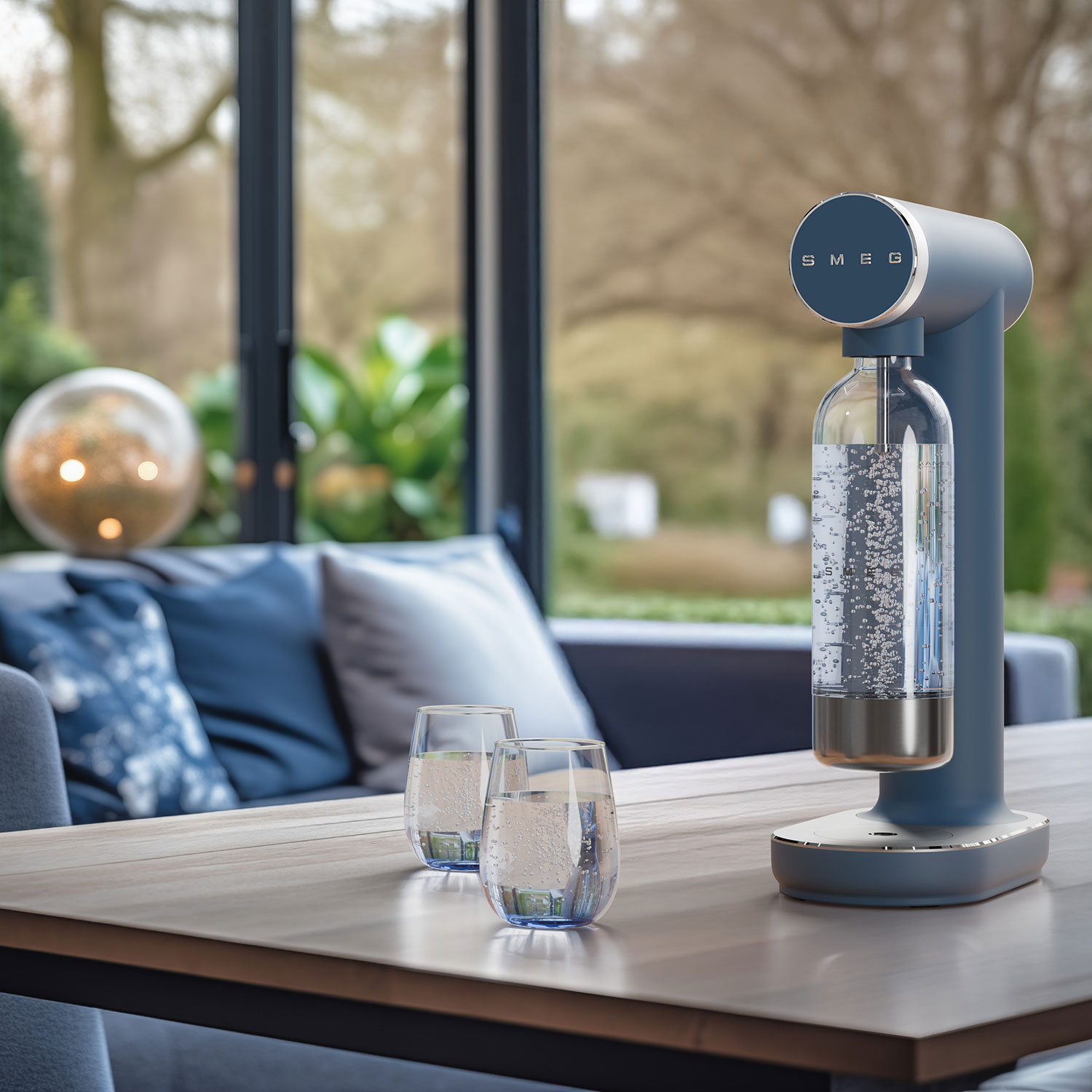 SMEG - Wassersprudler SKC01 schwarz matt