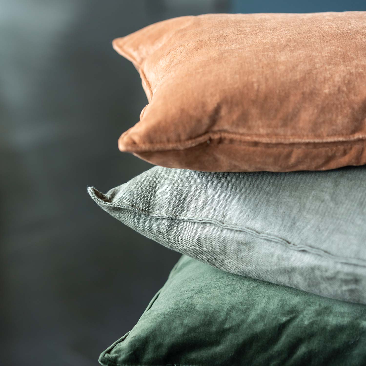 Ethnicraft - Velvet Kissen sand rechteckig