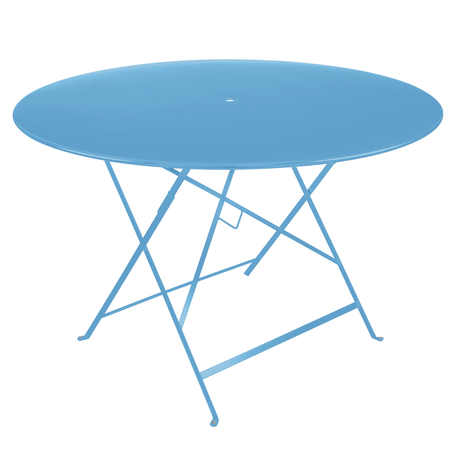 Fermob - Bistro Tisch rund 117 cm maya-blau