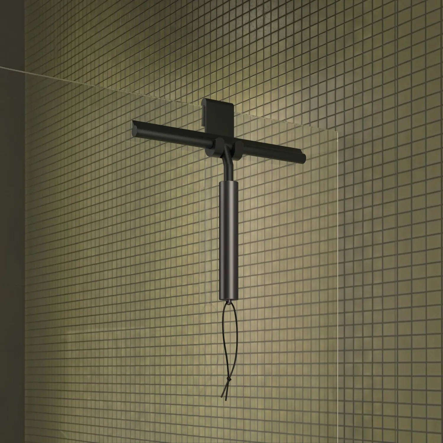 Decor Walther - Aquablade Glaswischer dark metal matt PVD
